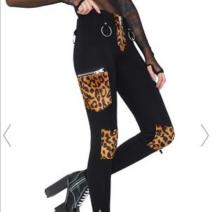 NWT CURRENT MOOD BONDAGE LEGGINGS